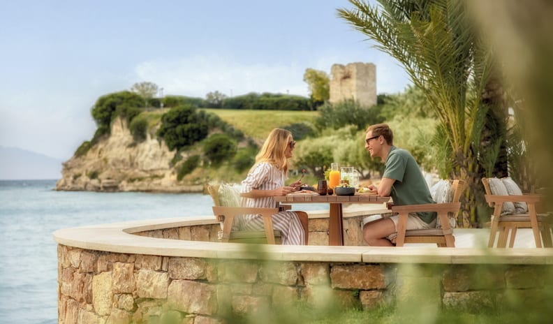 Lunch at Ammos Restaurant